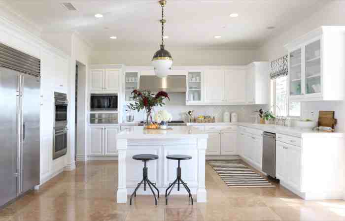 Decor for a white kitchen