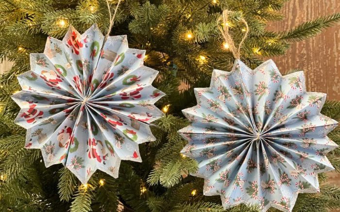 Diy paper christmas decorations