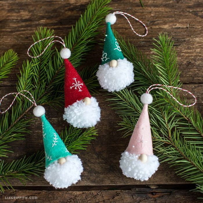 Christmas diy tree decorations