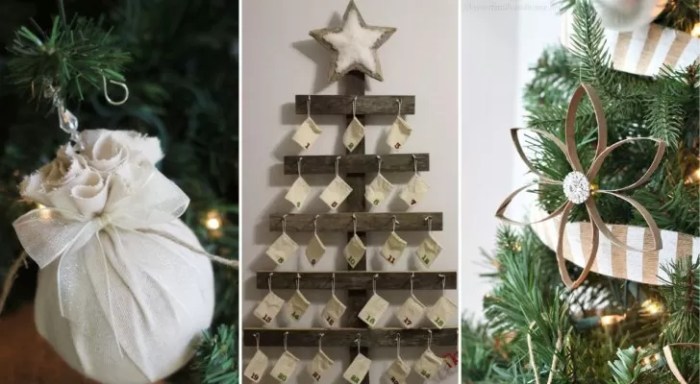 Diy rustic christmas decorations