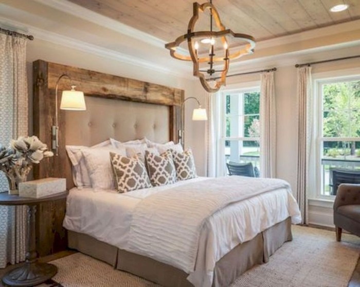 Farmhouse decor bedroom ideas