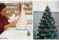 Ceramic christmas tree diy