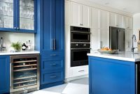 Blue kitchen decor accessories