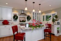 Halloween kitchen island decor