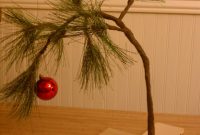 Diy charlie brown christmas tree