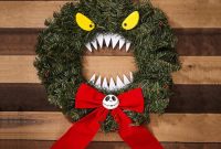 Diy nightmare before christmas wreath