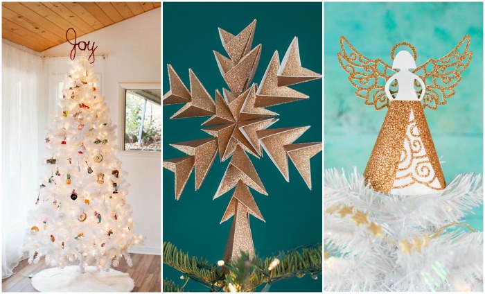 Diy christmas tree topper ideas