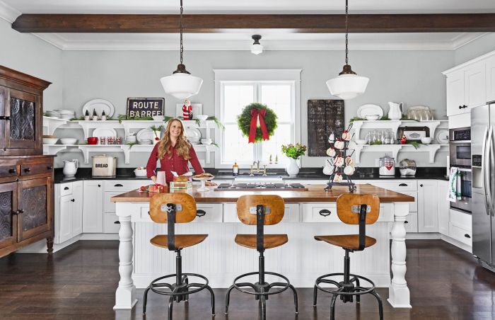 Kitchen christmas decor ideas