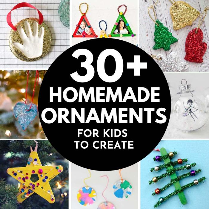 Christmas diy tree decorations