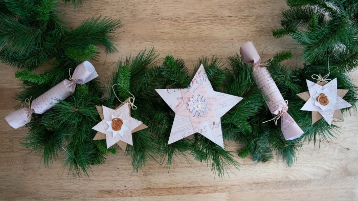 Diy paper christmas decorations