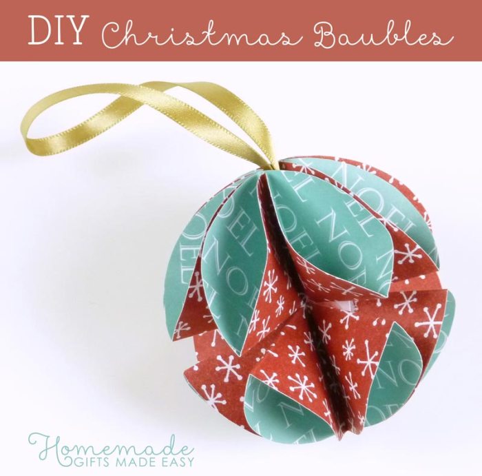 Easy christmas ornaments diy