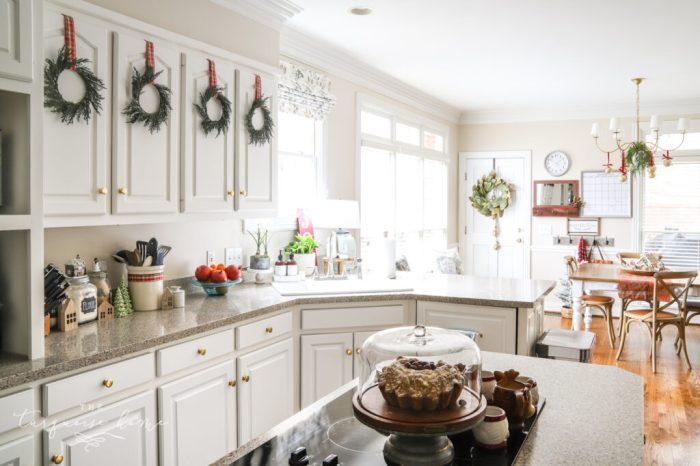 Kitchen christmas decor ideas