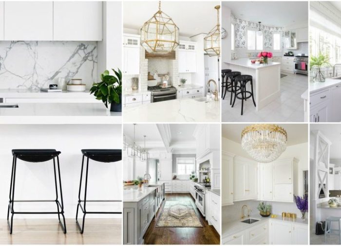 Decor for a white kitchen