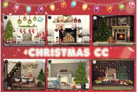 Christmas decor sims 4