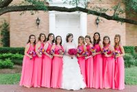 Blush wedding bridesmaid dresses