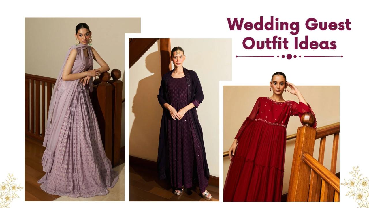 Dress styles for wedding guests