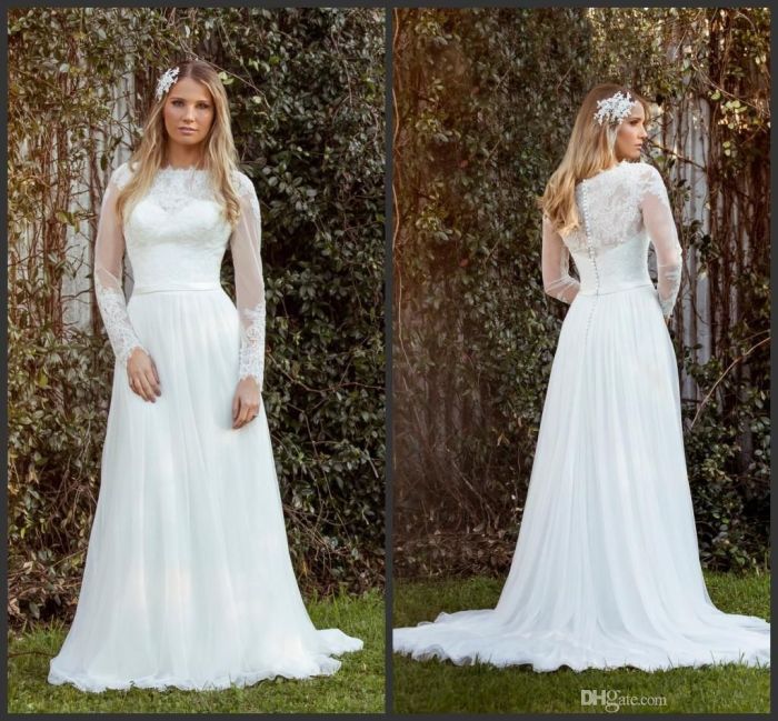 Garden themed wedding dresses