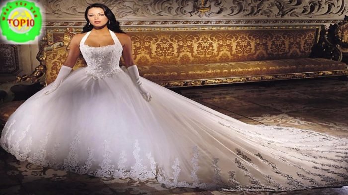 Biggest wedding dress in the world