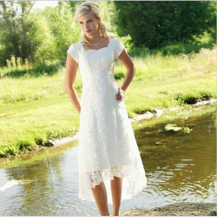 Country casual wedding dresses