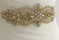 Glitter belts for wedding dresses