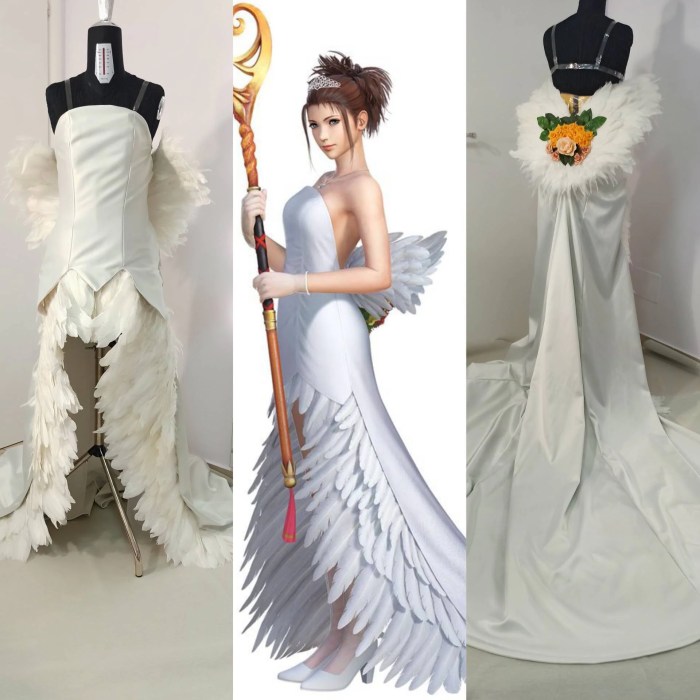 Final fantasy 10 yuna wedding dress