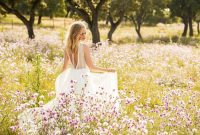 Back lace wedding dress