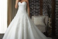 White sleek wedding dress