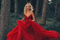 Gorgeous red wedding dresses